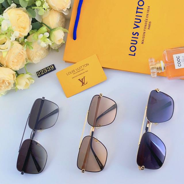 Louis Vuitto*新款高端太阳镜时尚帅气潮流墨镜户外驾驶旅游太阳眼镜